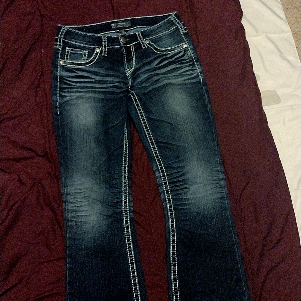 Silver women's Jeans dark wash